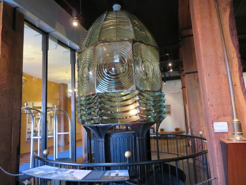 The 1855 Light from the lighthouse